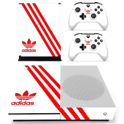 Adidas decal skin for Xbox one S Console and 2 Controllers Adidas decal skin for Xbox one S Console and 2 Controllers