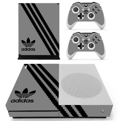 Adidas decal skin for Xbox one S Console and 2 Controllers