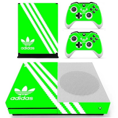 Adidas decal skin for Xbox one S Console and 2 Controllers Adidas decal skin for Xbox one S Console and 2 Controllers
