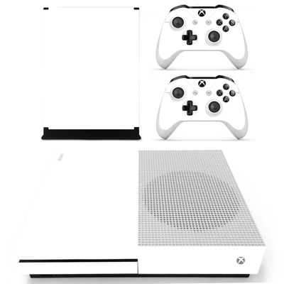 White color decal skin for Xbox one S Console and 2 Contro.. White color decal skin for Xbox one S Console and 2 Contro..