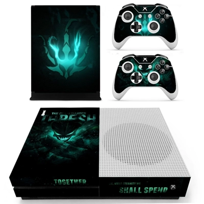 League of legends thresh decal skin for Xbox one S Console and 2 Controllers
