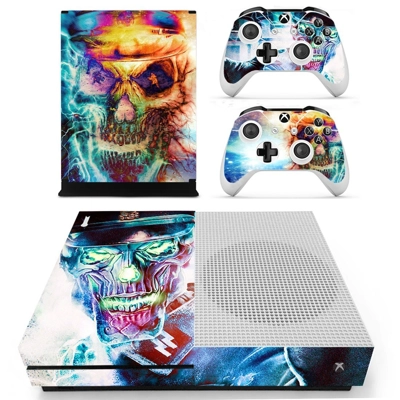 Devil skull decal skin for Xbox one S Console and 2 Contro.. Devil skull decal skin for Xbox one S Console and 2 Contro..