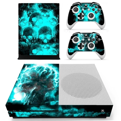Smoky skulls decal skin for Xbox one S Console and 2 Contr.. Smoky skulls decal skin for Xbox one S Console and 2 Contr..