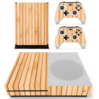 Wooden board decal skin for Xbox one S Console and 2 Contr.. Wooden board decal skin for Xbox one S Console and 2 Contr..