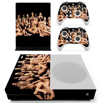 Nude girls decal skin for Xbox one S Console and 2 Control.. Nude girls decal skin for Xbox one S Console and 2 Control..