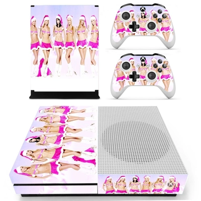 Sexy girls decal skin for Xbox one S Console and 2 Control.. Sexy girls decal skin for Xbox one S Console and 2 Control..