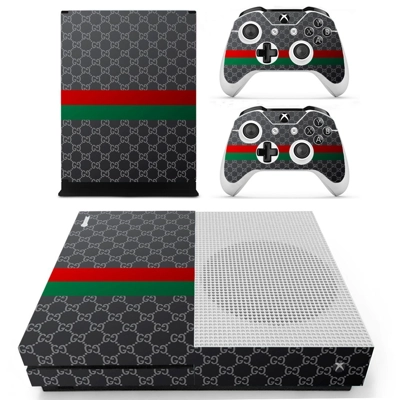 Floral clipart decal skin for Xbox one S Console and 2 Con.. Floral clipart decal skin for Xbox one S Console and 2 Con..
