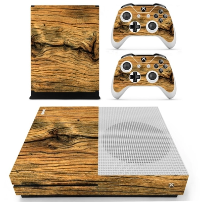 Tree's trunk decal skin for Xbox one S Console and 2 Controllers