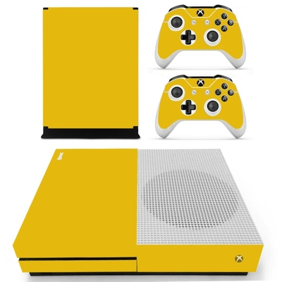 Lite yellow decal skin for Xbox one S Console and 2 Contro.. Lite yellow decal skin for Xbox one S Console and 2 Contro..