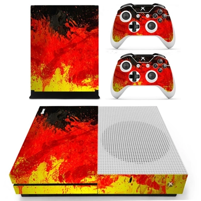 Painted color decal skin for Xbox one S Console and 2 Cont.. Painted color decal skin for Xbox one S Console and 2 Cont..
