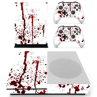 Blood drops decal skin for Xbox one S Console and 2 Contro.. Blood drops decal skin for Xbox one S Console and 2 Contro..