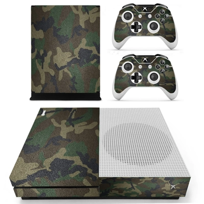 Army Camouflage decal skin for Xbox one S Console and 2 Co.. Army Camouflage decal skin for Xbox one S Console and 2 Co..