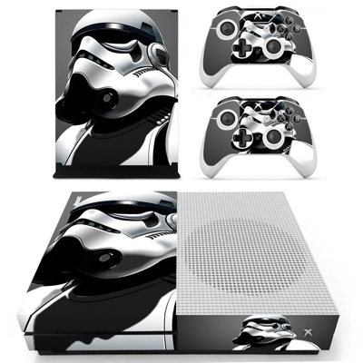 Stormtrooper decal skin for Xbox one S Console and 2 Contr.. Stormtrooper decal skin for Xbox one S Console and 2 Contr..