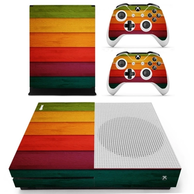Wooden board decal skin for Xbox one S Console and 2 Contr.. Wooden board decal skin for Xbox one S Console and 2 Contr..
