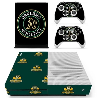 Oklands Athletics decal skin for Xbox one S Console and 2 .. Oklands Athletics decal skin for Xbox one S Console and 2 ..