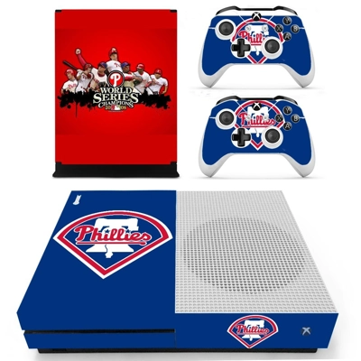Philadelphia Phillies decal skin for Xbox one S Console an.. Philadelphia Phillies decal skin for Xbox one S Console an..