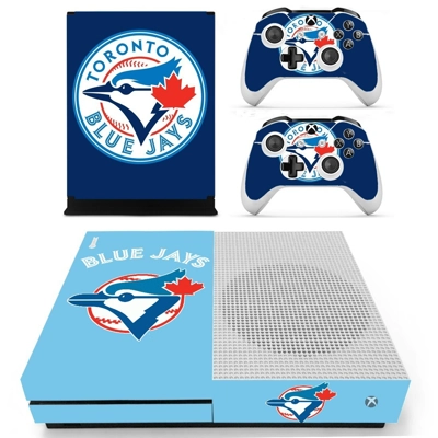 Toronto Blue Rays decal skin for Xbox one S Console and 2 .. Toronto Blue Rays decal skin for Xbox one S Console and 2 ..