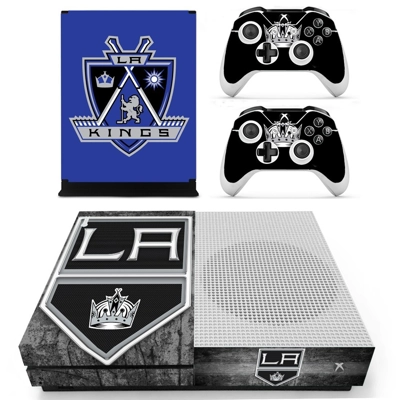 Los Angeles Kings decal skin for Xbox one S Console and 2 .. Los Angeles Kings decal skin for Xbox one S Console and 2 ..