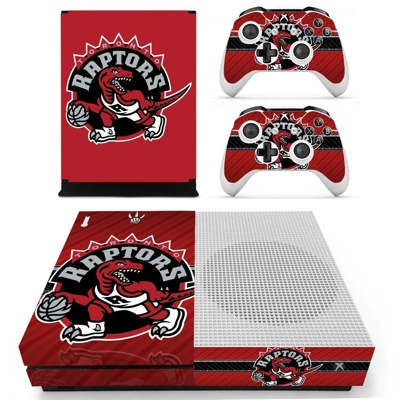 Toronto Raptors decal skin for Xbox one S Console and 2 Co.. Toronto Raptors decal skin for Xbox one S Console and 2 Co..