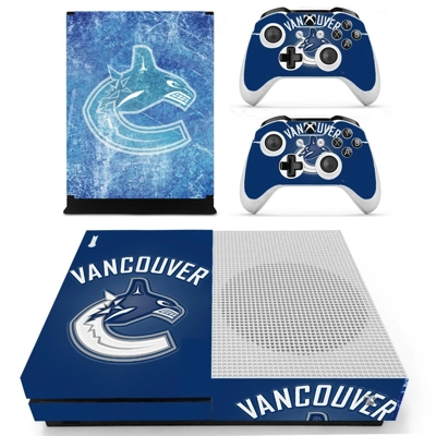 Vancouver Canucks decal skin for Xbox one S Console and 2 .. Vancouver Canucks decal skin for Xbox one S Console and 2 ..