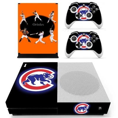 Chicago cubs decal skin for Xbox one S Console and 2 Contr.. Chicago cubs decal skin for Xbox one S Console and 2 Contr..