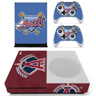 Los Angeles Angels decal skin for Xbox one S Console and 2 Controllers