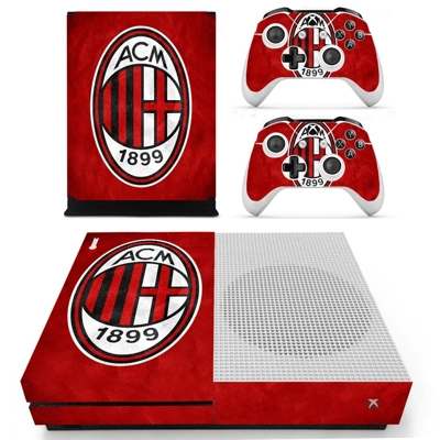 AC Milan decal skin for Xbox one S Console and 2 Controllers AC Milan decal skin for Xbox one S Console and 2 Controllers