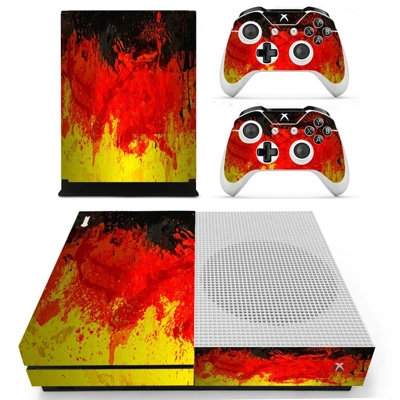 Poured color decal skin for Xbox one S Console and 2 Contr.. Poured color decal skin for Xbox one S Console and 2 Contr..