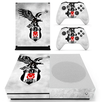 Besiktas JK decal skin for Xbox one S Console and 2 Contro.. Besiktas JK decal skin for Xbox one S Console and 2 Contro..