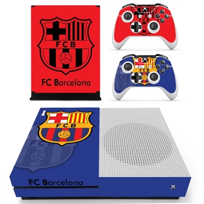 FC Barcelona decal skin for Xbox one S Console and 2 Contr.. FC Barcelona decal skin for Xbox one S Console and 2 Contr..
