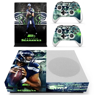 Seattle Seahawks decal skin for Xbox one S Console and 2 C.. Seattle Seahawks decal skin for Xbox one S Console and 2 C..