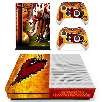 Arizona Cardinals decal skin for Xbox one S Console and 2 Controllers
