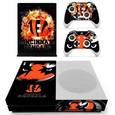 Cincinnati Bengals decal skin for Xbox one S Console and 2.. Cincinnati Bengals decal skin for Xbox one S Console and 2..