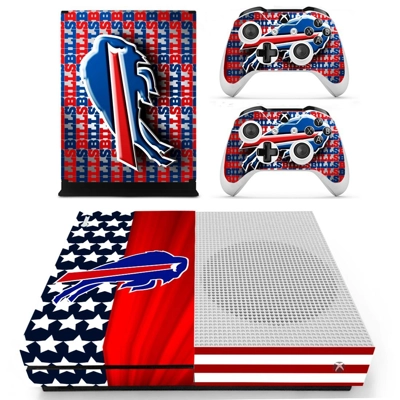 Buffalo Bills decal skin for Xbox one S Console and 2 Cont.. Buffalo Bills decal skin for Xbox one S Console and 2 Cont..