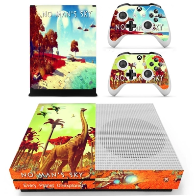 No Man's Sky decal skin for Xbox one S Console and 2 Controllers