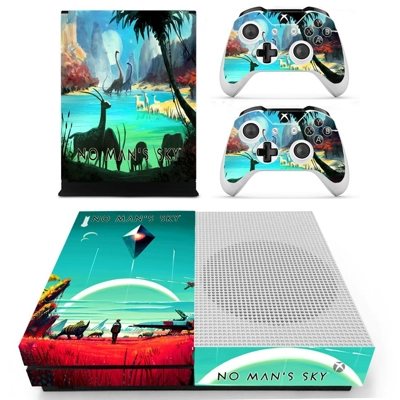 No Man's Sky decal skin for Xbox one S Console and 2 Controllers