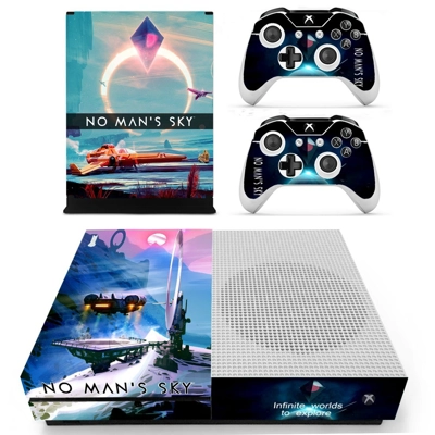 No Man's Sky decal skin for Xbox one S Console and 2 Controllers