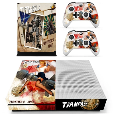 Titanfall 2 decal skin for Xbox one S Console and 2 Contro.. Titanfall 2 decal skin for Xbox one S Console and 2 Contro..