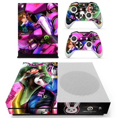 Overwatch decal skin for Xbox one S Console and 2 Controll.. Overwatch decal skin for Xbox one S Console and 2 Controll..