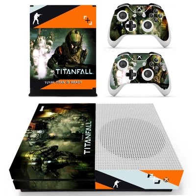 Titanfall decal skin for Xbox one S Console and 2 Controll.. Titanfall decal skin for Xbox one S Console and 2 Controll..