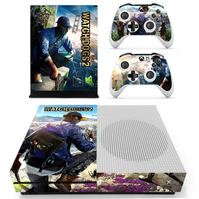 Watch Dogs 2 decal skin for Xbox one S Console and 2 Contr.. Watch Dogs 2 decal skin for Xbox one S Console and 2 Contr..