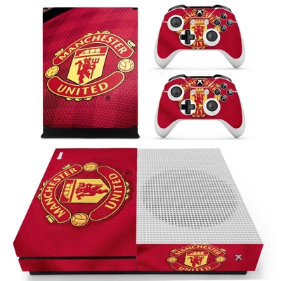 Manchester United decal skin for Xbox one S Console and 2 .. Manchester United decal skin for Xbox one S Console and 2 ..