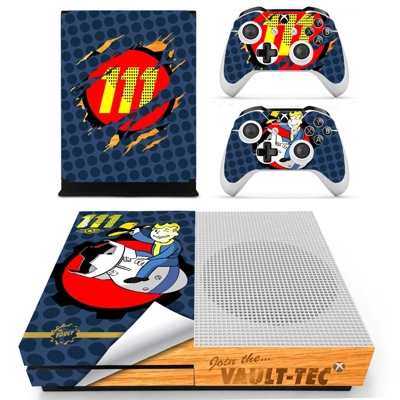Vault Boy decal skin for Xbox one S Console and 2 Controll.. Vault Boy decal skin for Xbox one S Console and 2 Controll..
