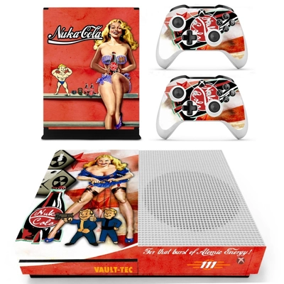 Vault Boy decal skin for Xbox one S Console and 2 Controll.. Vault Boy decal skin for Xbox one S Console and 2 Controll..