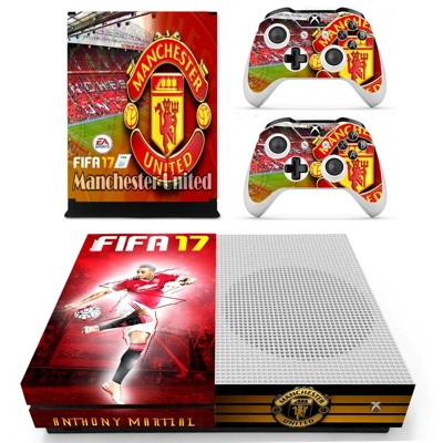Manchester United decal skin for Xbox one S Console and 2 .. Manchester United decal skin for Xbox one S Console and 2 ..
