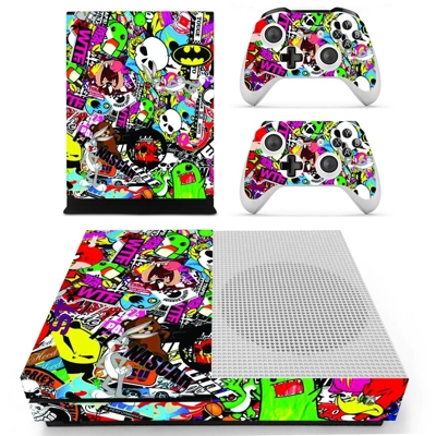 Sticker bomb decal skin for Xbox one S Console and 2 Contr.. Sticker bomb decal skin for Xbox one S Console and 2 Contr..