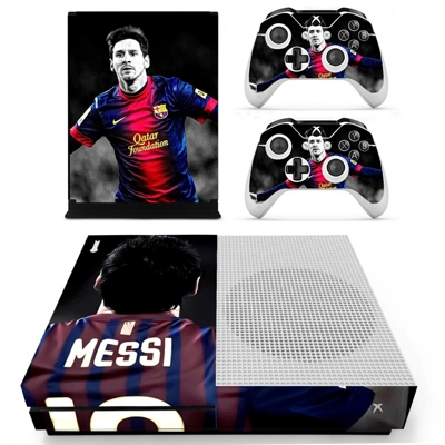 Lionel Messi decal skin for Xbox one S Console and 2 Contr.. Lionel Messi decal skin for Xbox one S Console and 2 Contr..