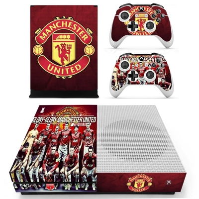 Manchester United decal skin for Xbox one S Console and 2 .. Manchester United decal skin for Xbox one S Console and 2 ..