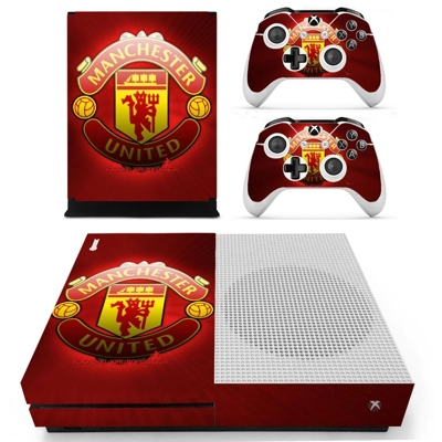 Manchester United decal skin for Xbox one S Console and 2 .. Manchester United decal skin for Xbox one S Console and 2 ..