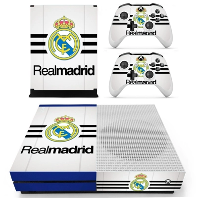 Real Madrid decal skin for Xbox one S Console and 2 Contro.. Real Madrid decal skin for Xbox one S Console and 2 Contro..